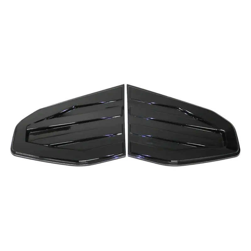 Revêtement Arrière Carénage de Vitre pour Dacia Jogger 2022-2026 2Pcs Noir