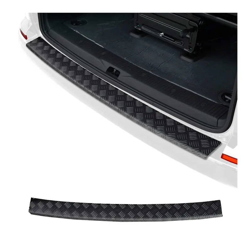 Seuil de coffre pour VW T5 T6 Transporter tout 2003-24 Portes battantes Alu