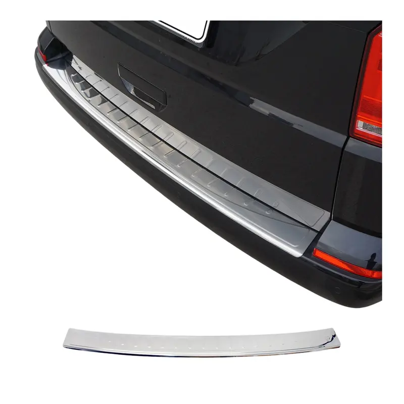 seuil de coffre pour VW Transporter Multivan Caravelle T6 2015-2024 Hayon inox