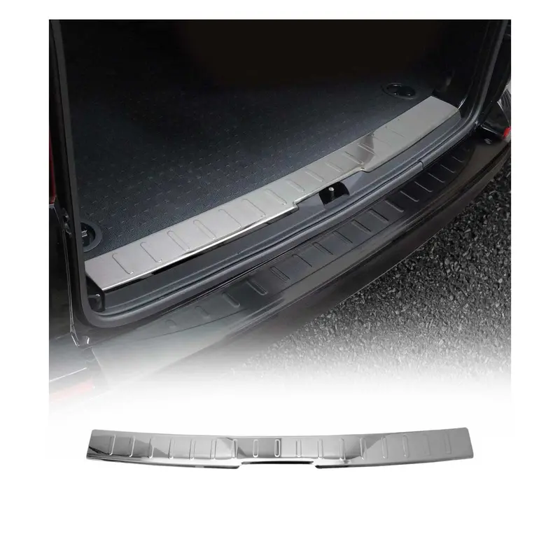 seuil de coffre pour VW Transporter Multivan Caravelle T6 2015-2024 Hayon inox