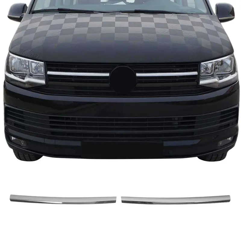Solde Moulure De Grille De Calandre pour VW T6 Transporter tout 2015-2019 Chromé