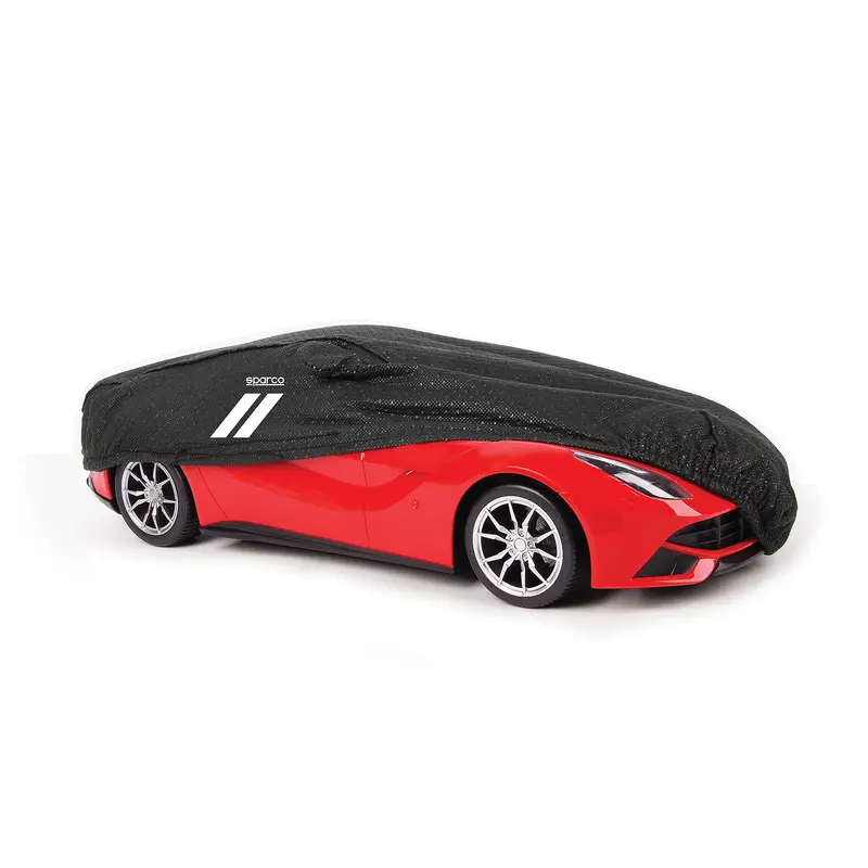 SPARCO bâche de voiture housses de protection complète pour voiture M en noire