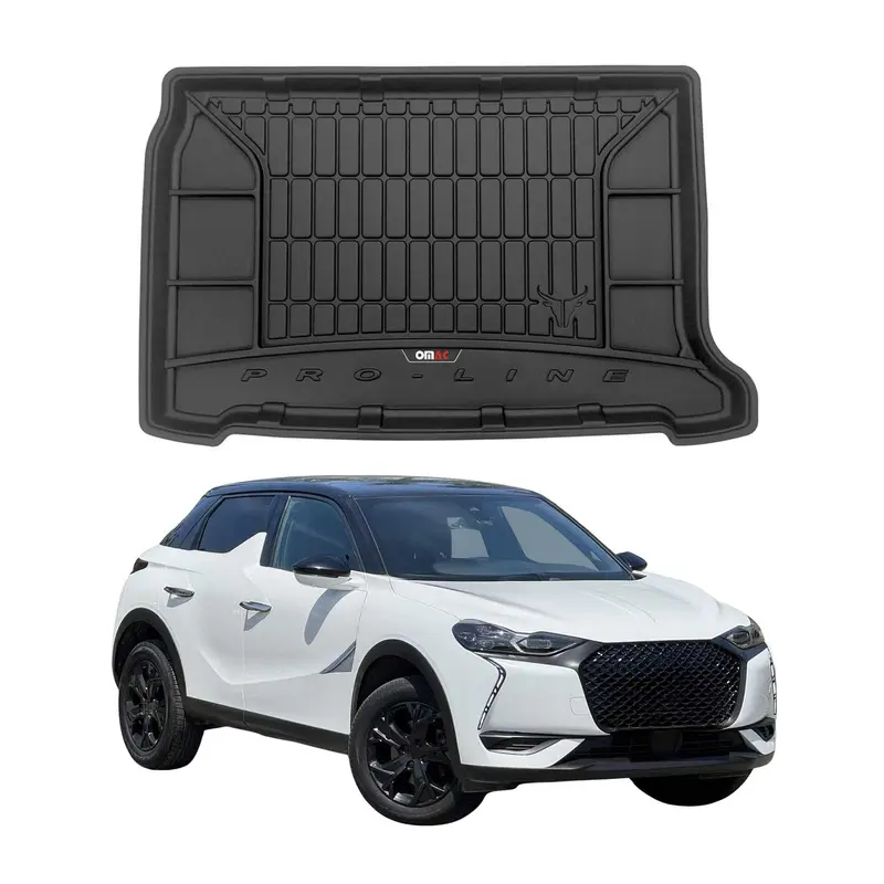 Tapis de Coffre pour DS DS3 Crossback 2018-2026 TPE Noir