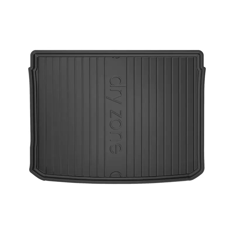Tapis de coffre pour Fiat 500X 2014-2018 Pre-FL avec roue de secours TPE Noir 1x