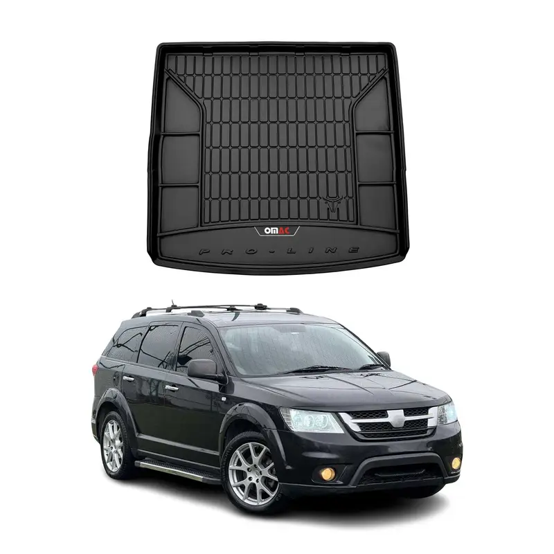 Tapis de Coffre pour Fiat Freemont 2011-2015 TPE Noir