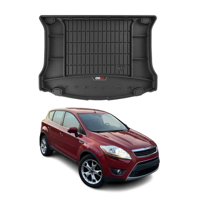 Tapis de Coffre pour Ford Kuga I 2008-2012 TPE Noir