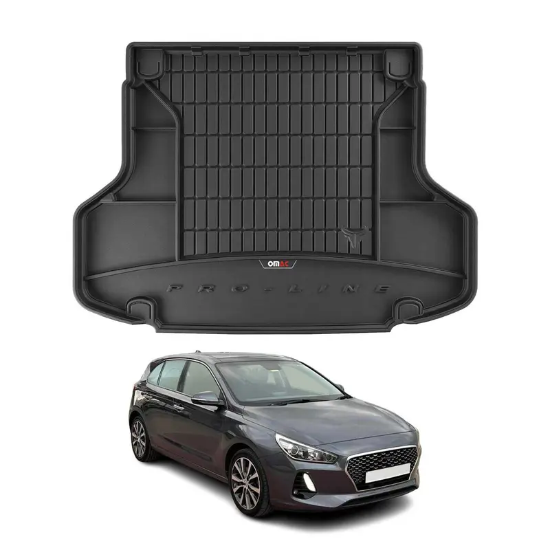 Tapis de Coffre pour Hyundai i30 2017-2026 Noir