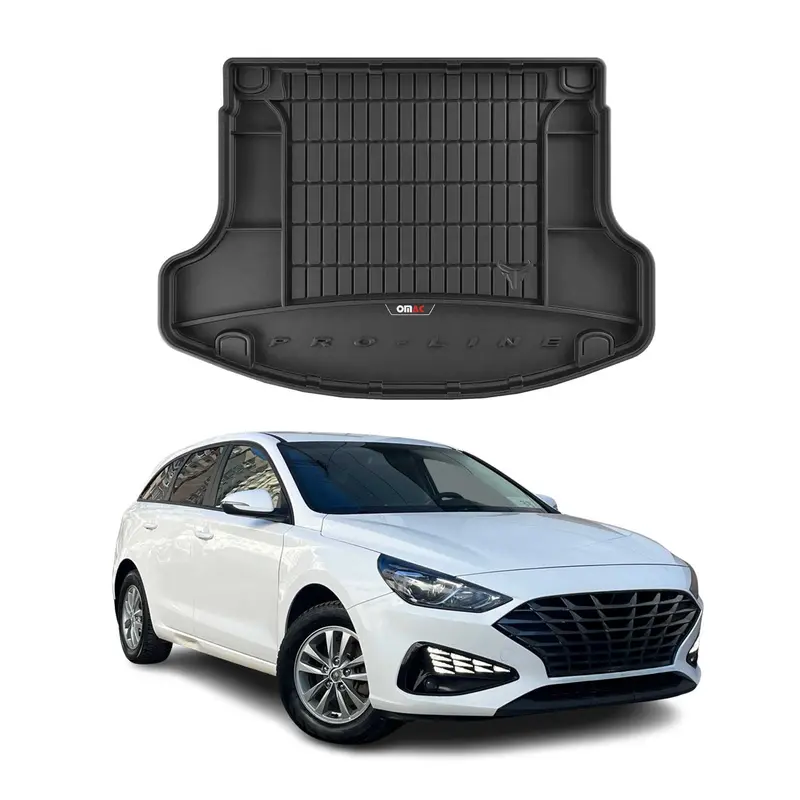 Tapis de Coffre pour Hyundai i30 2017-2026 TPE Noir