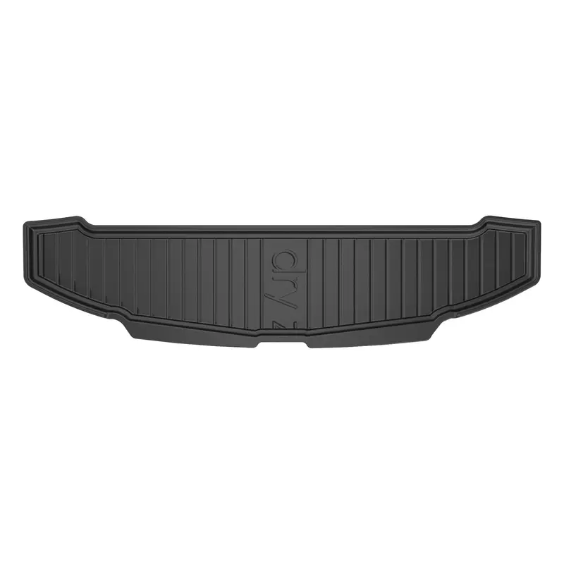 Tapis de coffre pour Kia Carens IV 2013-2019 7places 3.rangée dépliée TPE Noir