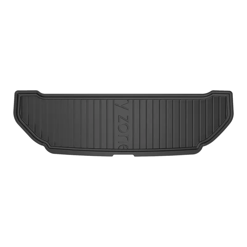 Tapis de coffre pour Kia Sorento III 2014-2020 7places 3.rangée dépliée TPE Noir