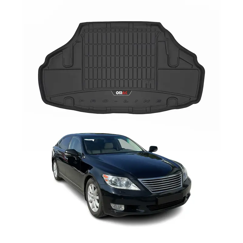 Tapis de Coffre pour Lexus LS 2006-2017 TPE Noir