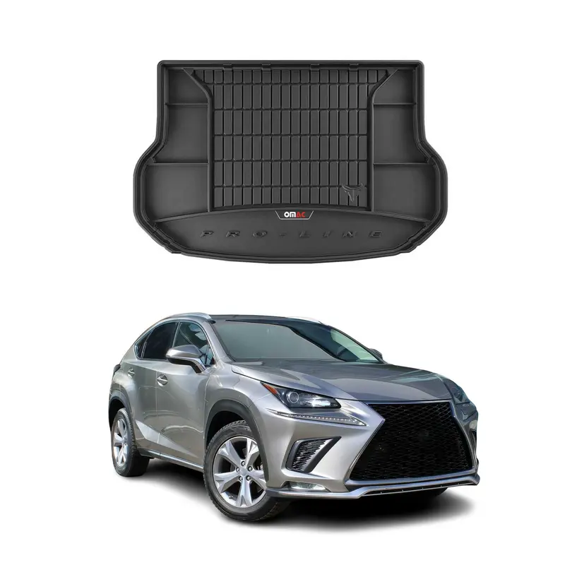 Tapis de Coffre pour Lexus NX 2015-2021 TPE Noir