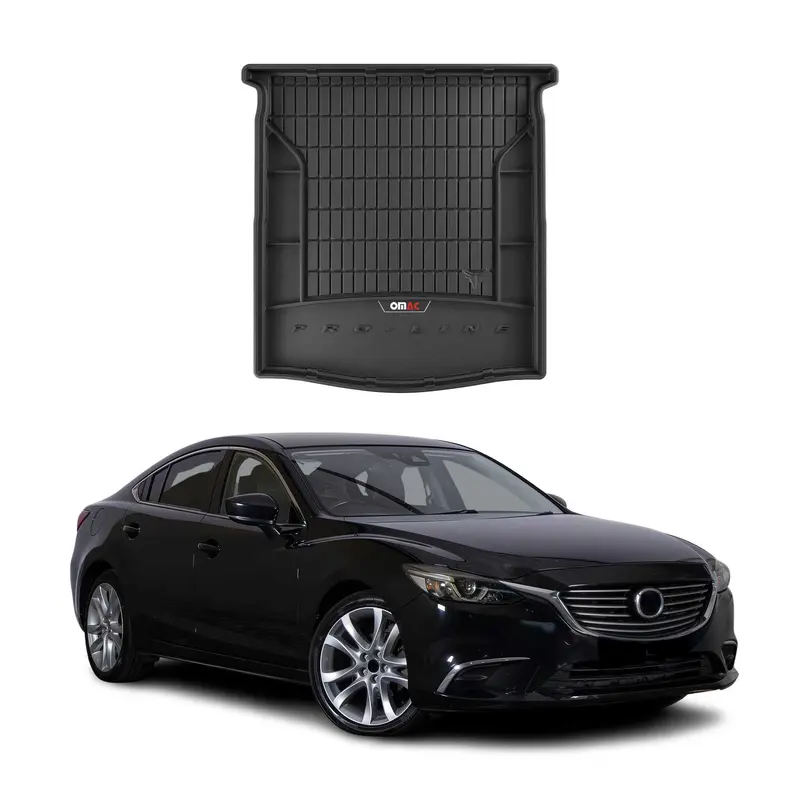 Tapis de Coffre pour Mazda Mazda 6 2012-2022 TPE Noir