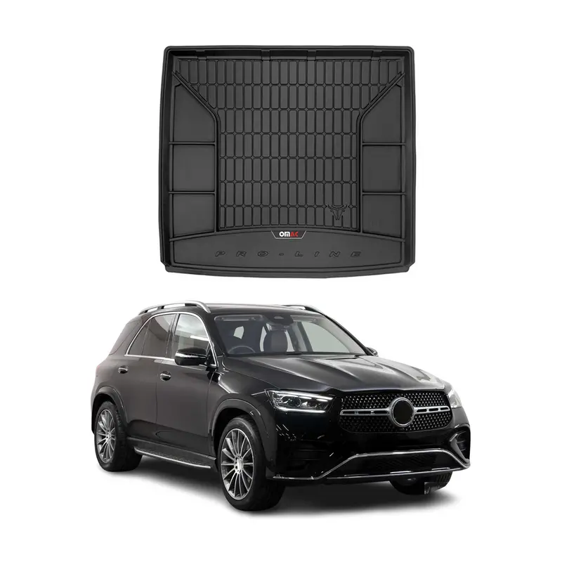 Tapis de Coffre pour Mercedes Classe GLE W167 2019-2026 TPE Noir
