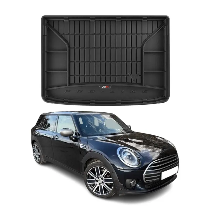 Tapis de Coffre pour Mini Clubman 2015-2024 TPE Noir