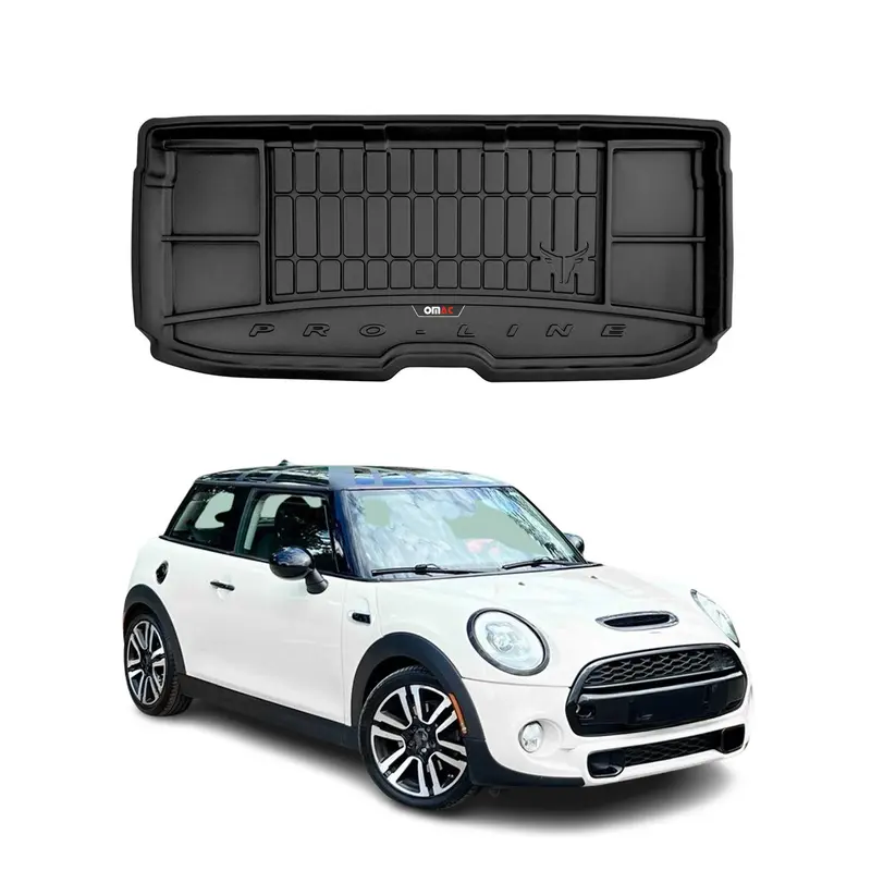 Tapis de Coffre pour Mini Cooper 2014-2023 TPE Noir