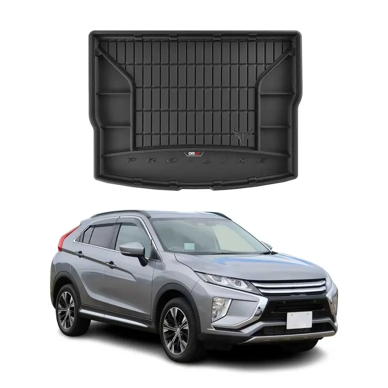 Tapis de Coffre pour Mitsubishi Eclipse Cross 2018-2026 TPE Noir