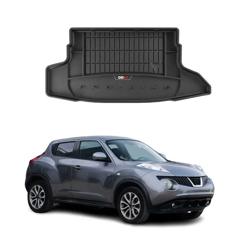 Tapis de Coffre pour Nissan Juke 2010-2014 TPE Noir