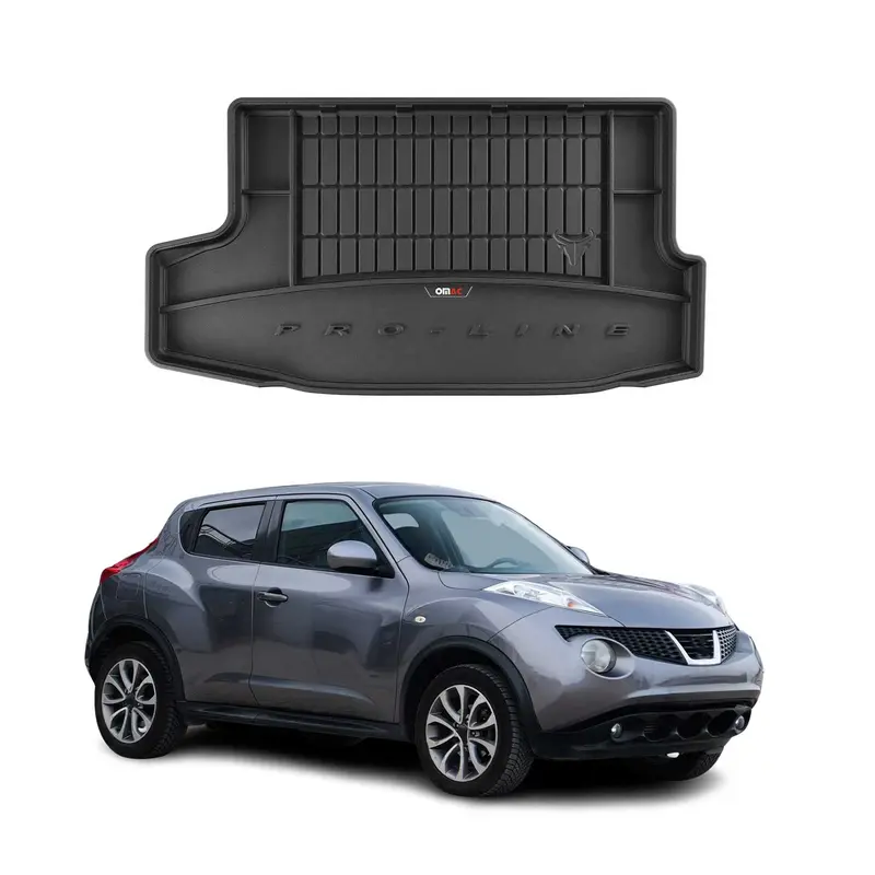 Tapis de Coffre pour Nissan Juke 2010-2019 TPE Noir