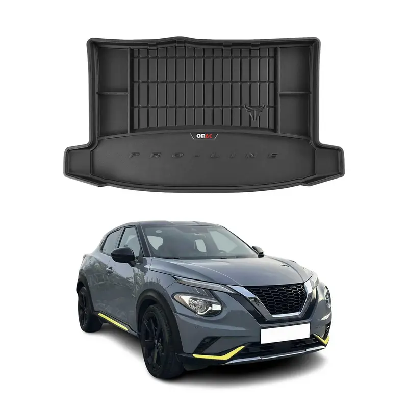 Tapis de Coffre pour Nissan Juke 2019-2026 TPE Noir