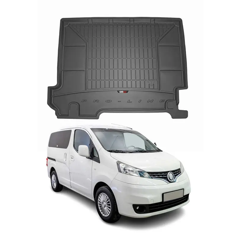 Tapis de Coffre pour Nissan NV200 2009-2020 TPE Noir