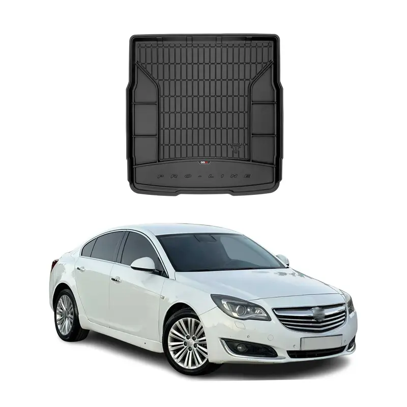 Tapis de Coffre pour Opel Insignia A 2008-2017 Noir TPE