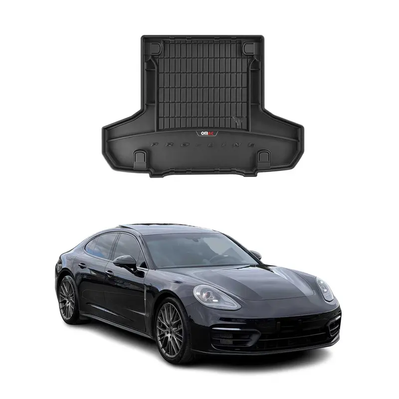 Tapis de Coffre pour Porsche Panamera 2016-2024 TPE Noir