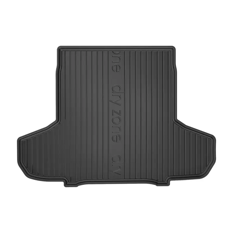 Tapis de coffre pour Porsche Panamera II 2016-2024 avec niche latérale TPE Noir