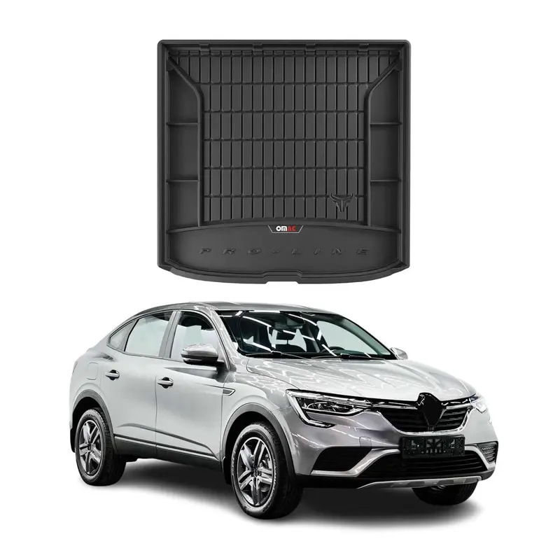 Tapis de Coffre pour Renault Arkana 2019-2026 TPE Noir