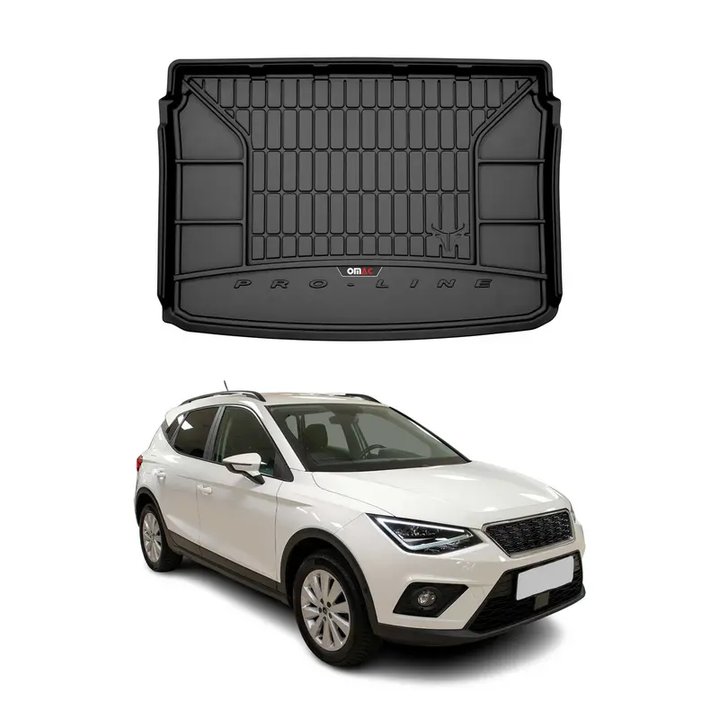 Tapis de Coffre pour Seat Arona 2017-2026 TPE Noir