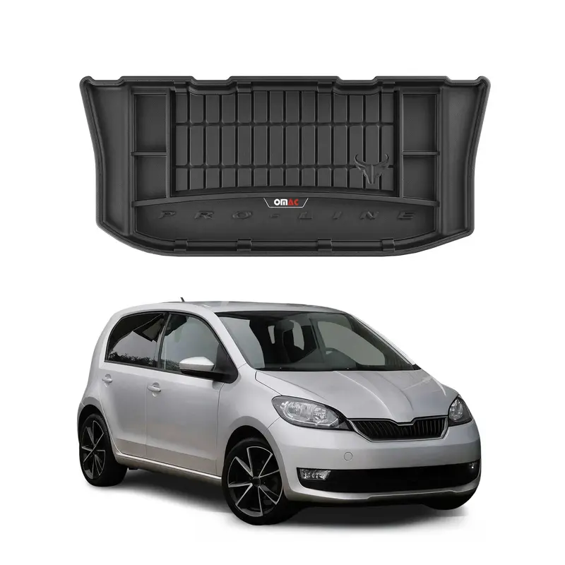 Tapis de Coffre pour Skoda e-Citigo 2019-2021 TPE Noir