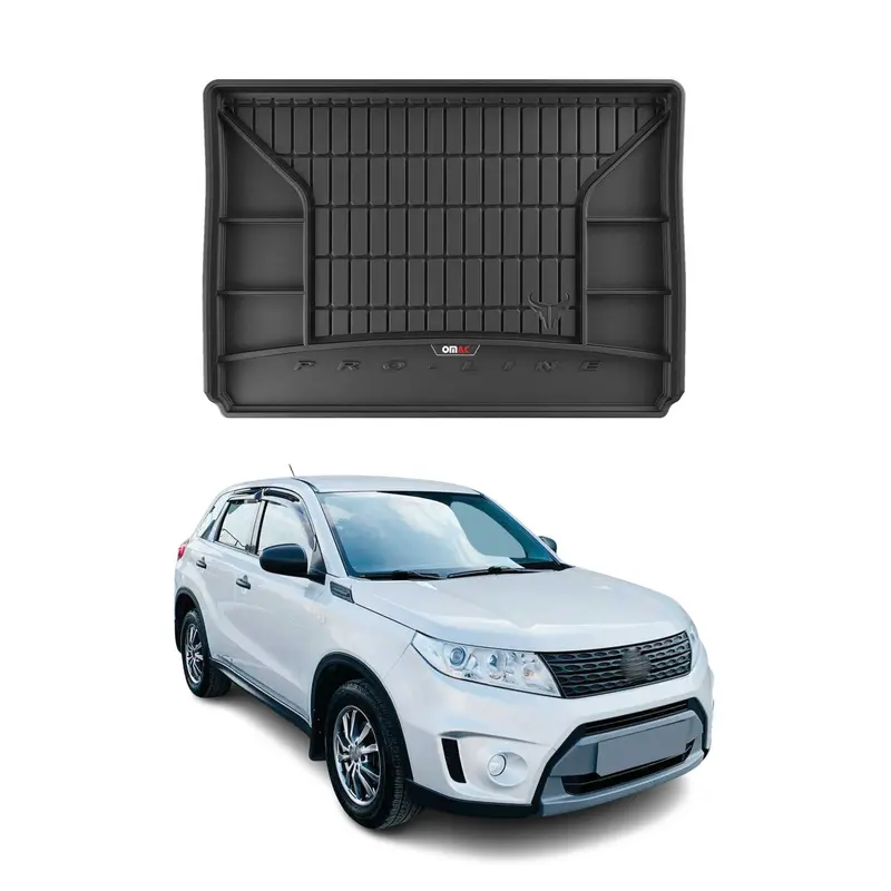 Tapis de Coffre pour Suzuki Grand Vitara 2015-2026 TPE Noir