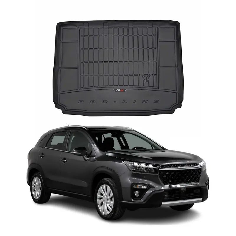 Tapis de Coffre pour Suzuki SX-4 S-Cross 2018-2021 TPE Noir