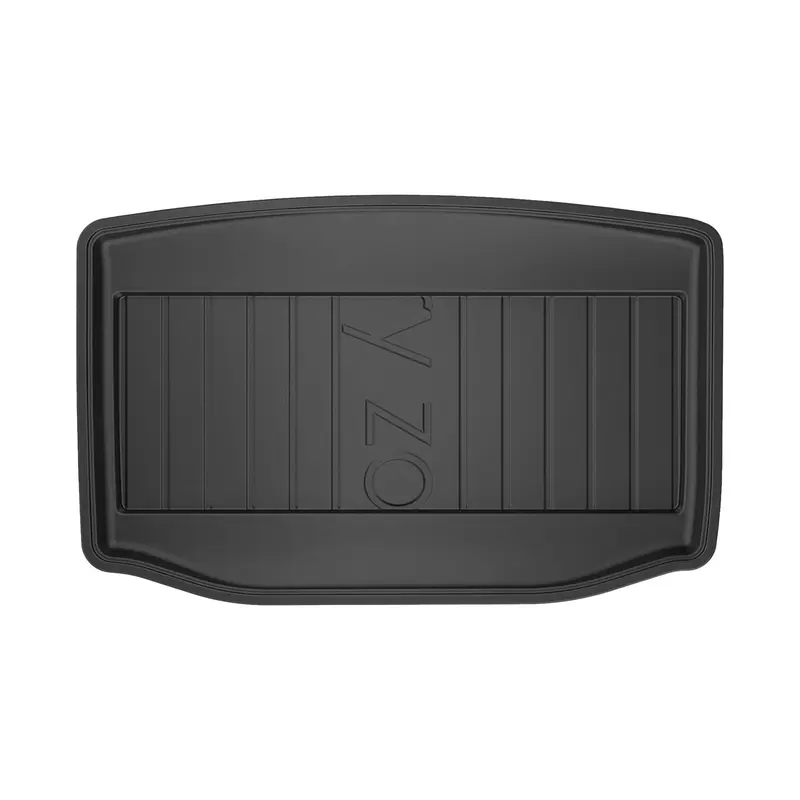 Tapis de coffre pour Tesla Model 3 2017-2026 Inférieur TPE Antidérapant Noir 1Pc