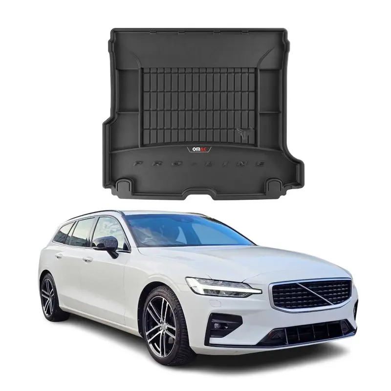 Tapis de Coffre pour Volvo V60 2019-2026 TPE Noir