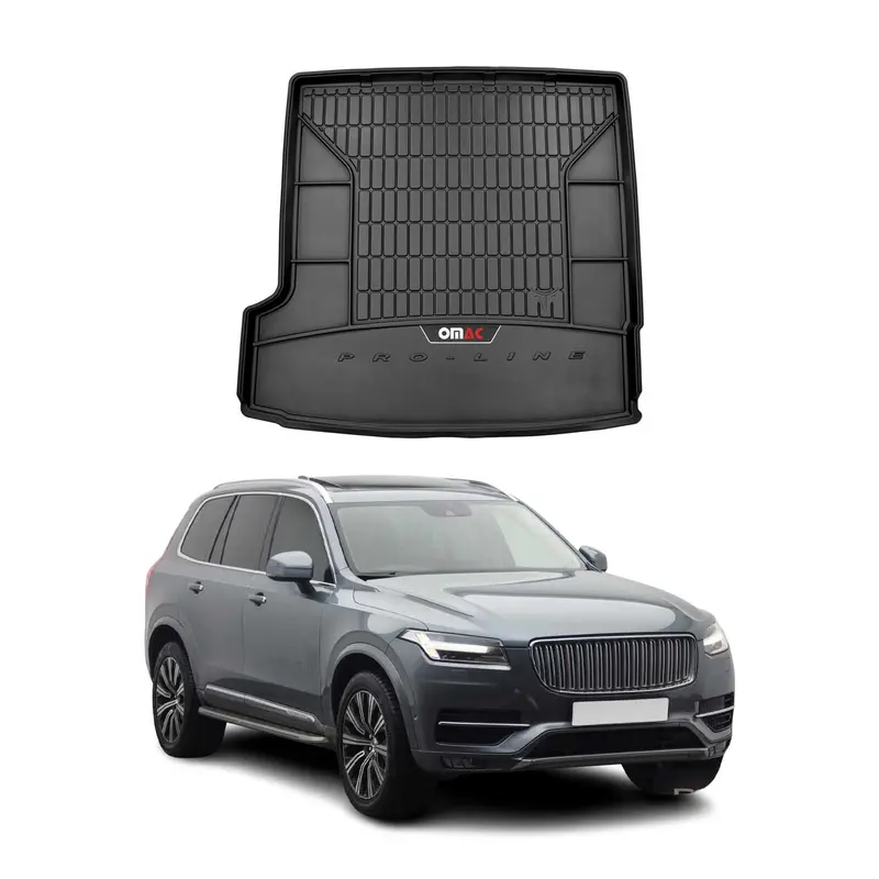 Tapis de Coffre pour Volvo XC90 2015-2026 TPE Noir