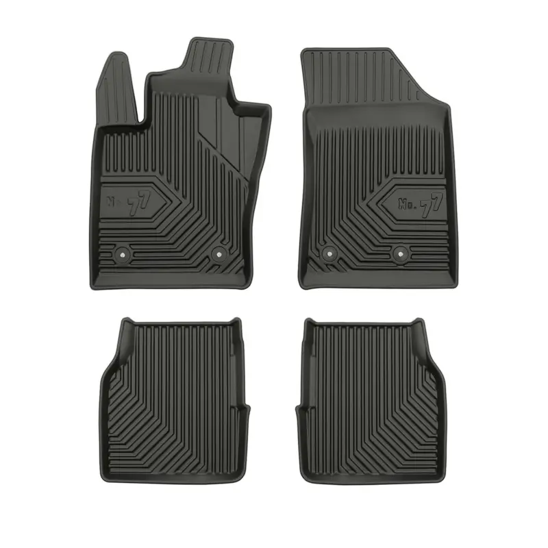 Tapis de Sol de Voiture pour Alfa Romeo Tonale 2022-2026 TPE Imperméable 4Pcs