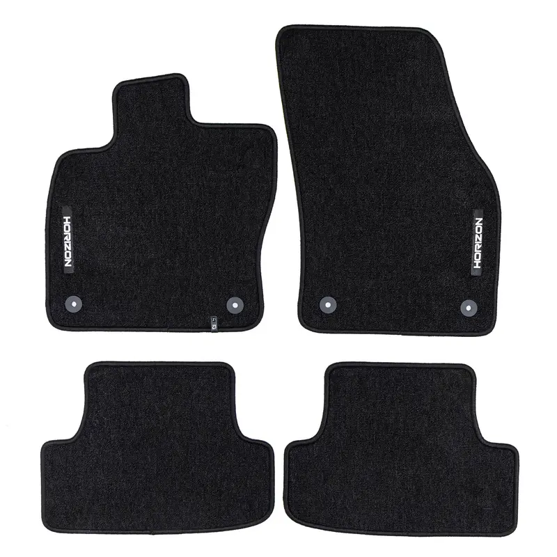 Tapis de Sol de Voiture pour Audi Q2 2020-2026 FL Velours solide et durable 4Pcs