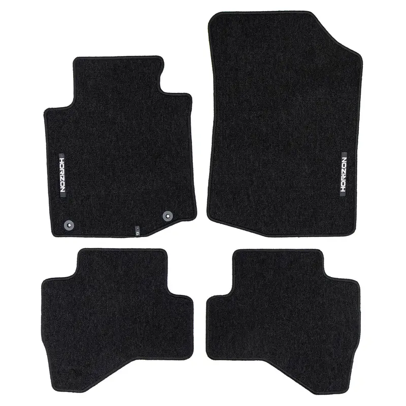 Tapis de Sol de Voiture pour Citroen C1 I 2005-2014 Velours Imperméable 4Pcs