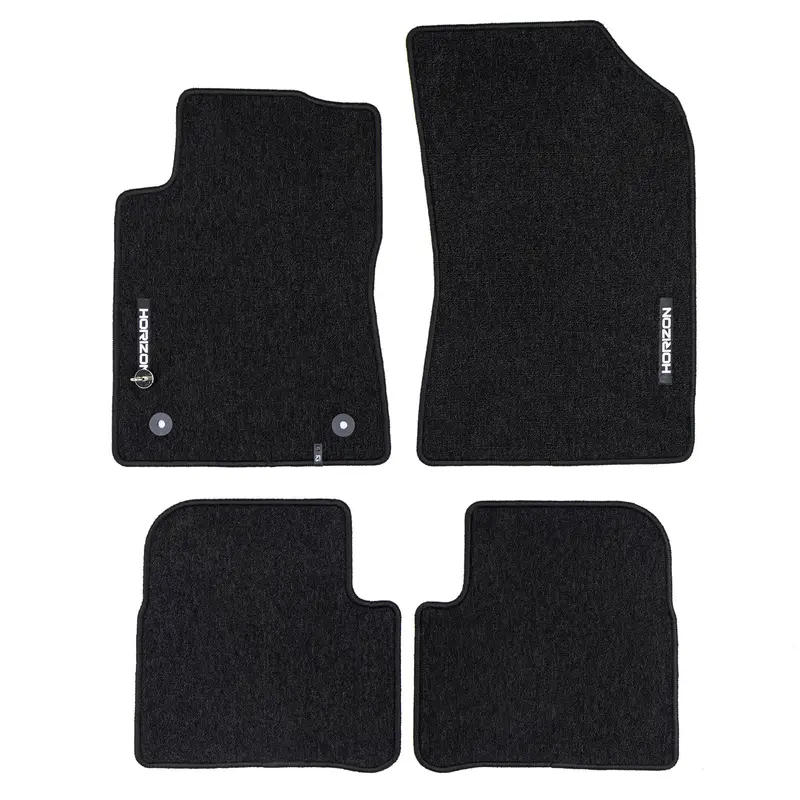 Tapis de Sol de Voiture pour Citroen C3 III 2016-2024 Velours Imperméable 4Pcs