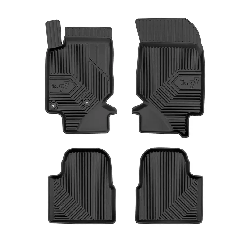 Tapis de Sol de Voiture pour Citroen C4 III HB 2021-2026 TPE Imperméable 4Pcs