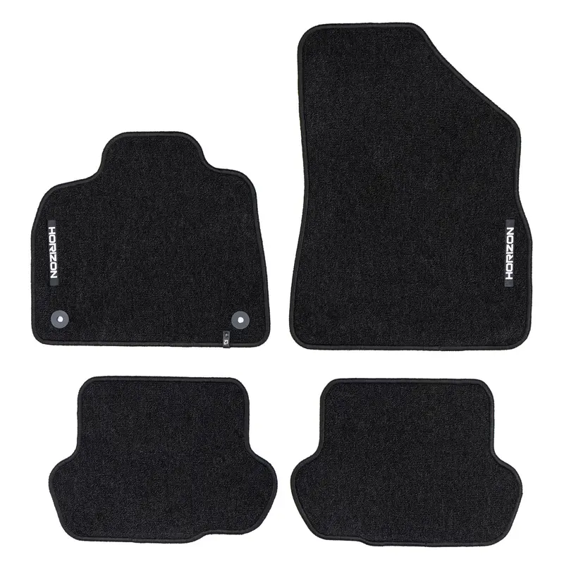 Tapis de Sol de Voiture pour Citroen DS5 2011-2015 Velours Imperméable 4Pcs