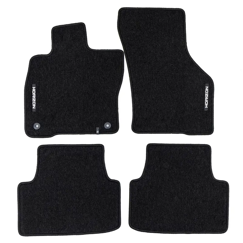 Tapis de Sol de Voiture pour Cupra Leon 2020-2026 Velours solide et durable 4Pcs