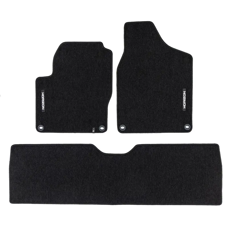 Tapis de Sol de Voiture pour Ford Galaxy I 1995-2006 Velours Imperméable 3Pcs