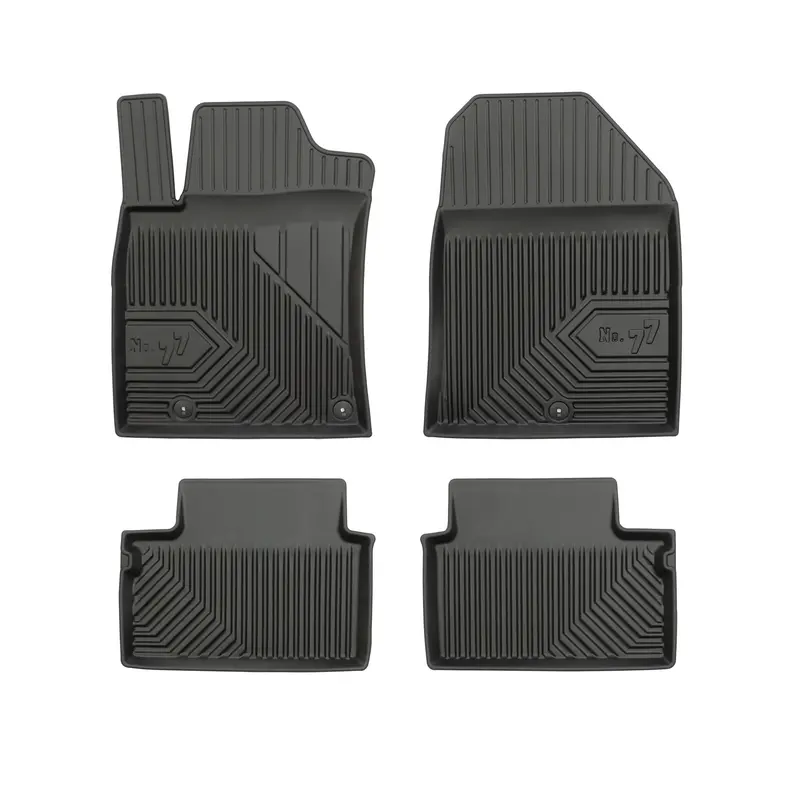Tapis de Sol de Voiture pour Hyundai i30 III 2017-2026 TPE Imperméable 4Pcs