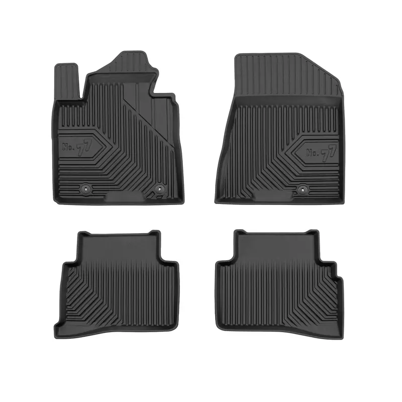 Tapis de Sol de Voiture pour Hyundai Tucson III 2015-2020 TPE Imperméable 4Pcs