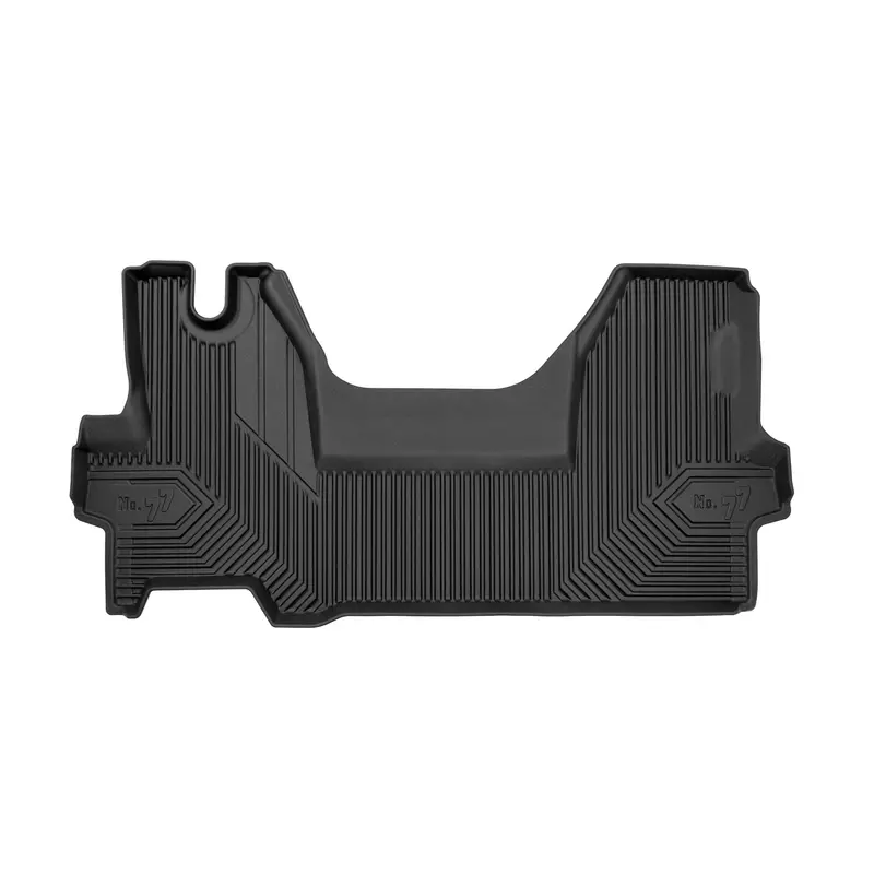 Tapis de Sol de Voiture pour Iveco Daily 2014-2019 TPE Antidérapant Noir 1Pc