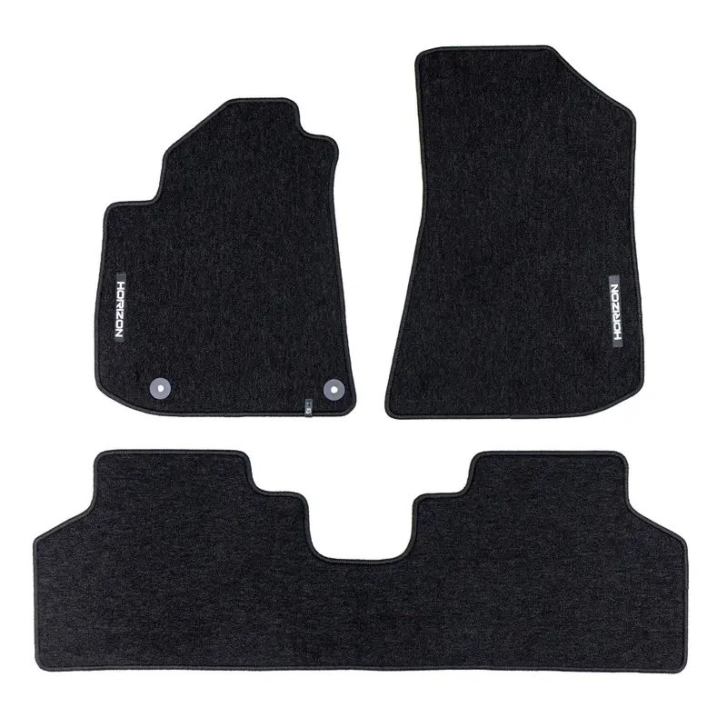 Tapis de Sol de Voiture pour Kia Niro EV II 2022-2026 Velours Imperméable 4Pcs