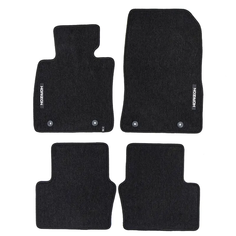 Tapis de Sol de Voiture pour Mazda 2 III 2015-2026 Velours Imperméable 4Pcs