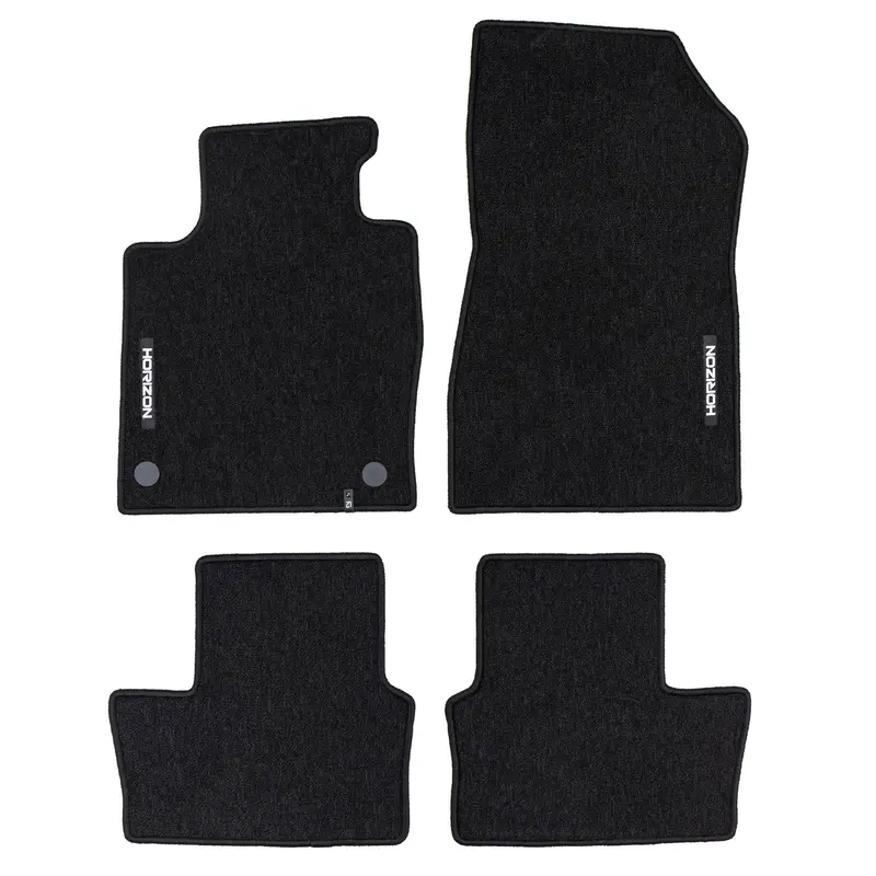 Tapis de Sol de Voiture pour Nissan Juke II 2019-2026 Velours Imperméable 4Pcs